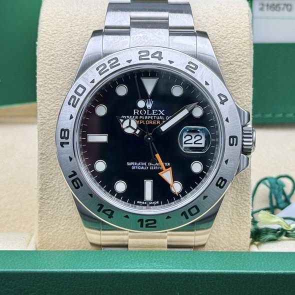 20260117-001 - Pre Owned Rolex Explorer 2 Black