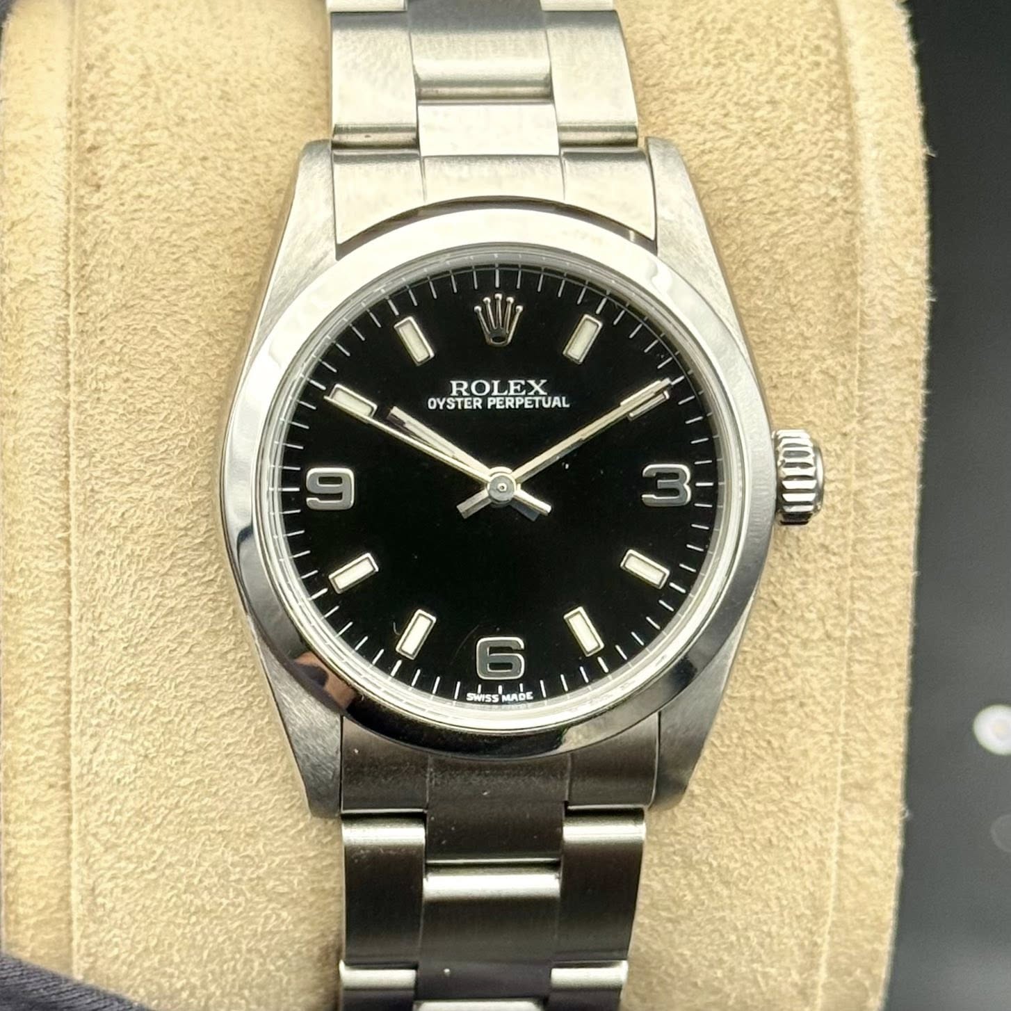 20260114-001 - Pre Owned Rolex Oyster Perpetual 31 Black