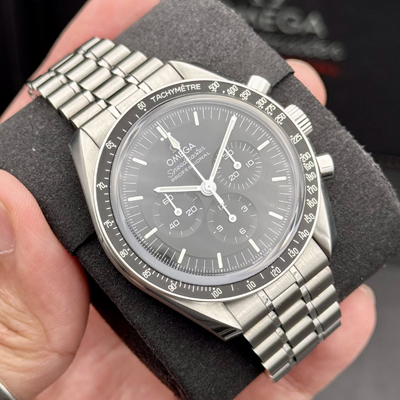 20260327-001 - Pre Owned Omega Speed Master Moon Watch 3861