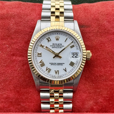 Pre Owned Rolex Datejust 31 White Roman