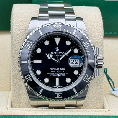 20260319-001 - Pre Owned Rolex Submariner Date Black
